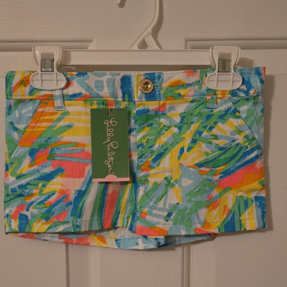 Lilly Pulitzer Mini Callahan Sea Salt And Sun Print Shorts